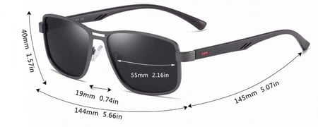 نظارة A7 الشمسية بتقنية HD polarized