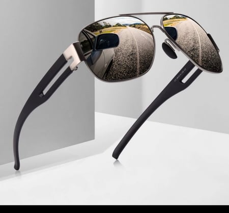 نظارة شمسية بتقنية Hd polarized رجالية رسمية A4