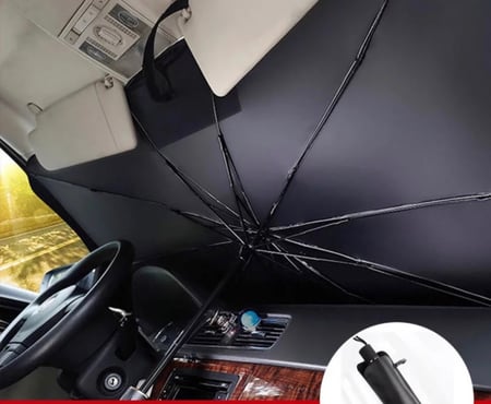 مظلة شمسية للسيارات للوقاية من الشمس داخلية للقزاز الامامي