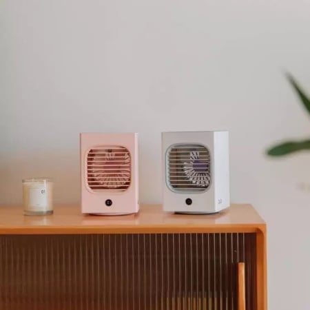 مكيف صغير لاسلكي بارد للسيارة - البيت - المكتب