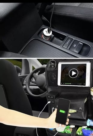 حامل ومنظم اغراض ذكي للسيارة