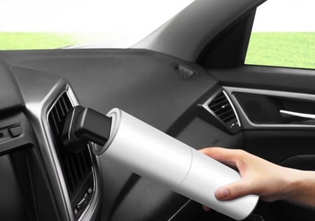 مكنسة كهربائية محمولة للسيارة