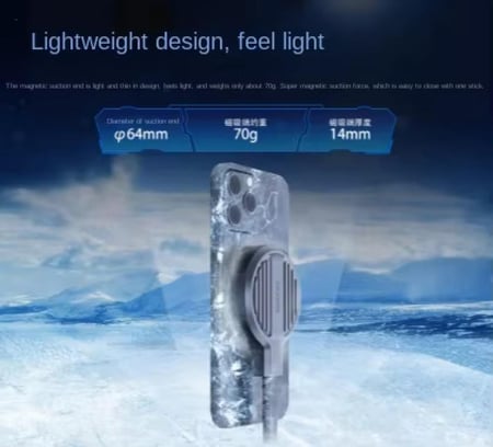 مروحة تبريد سائل للهاتف والايباد