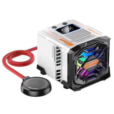 مروحة التبريد السائل للهاتف والايباد