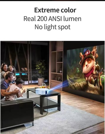 بروجكتر احترافي بدقة 4K