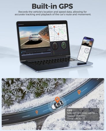 داش كام امامي وخلفي بدقة 4K