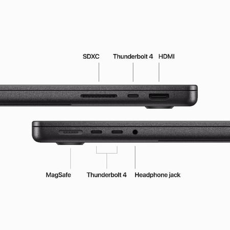 ابل ماك بوك برو 14 ام 3 برو ريتينا XDR لابتوب