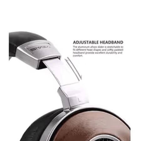 سماعات رأس سلكية مصنوعة من الخشب، تقدم جودة صوت فريدة