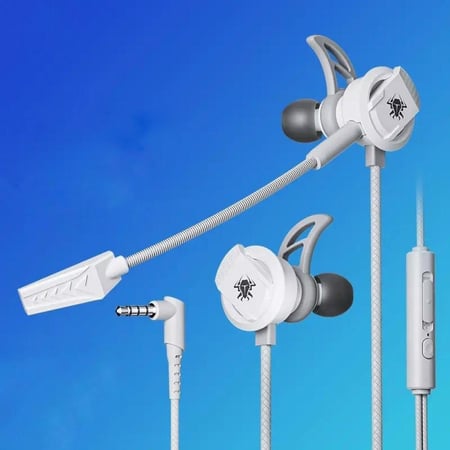 سماعة اذن سلكية بتقنية HD للصوت