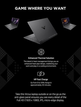 لابتوب العاب فيكتوس 15-fa1108nia