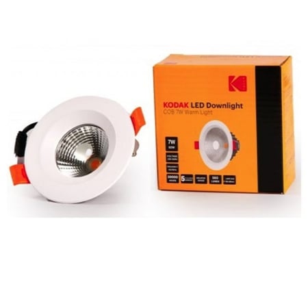 كشاف ليد 7W 220V 7CM اصفر  COB