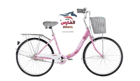 دراجة نسائي - مقاس 24 + 5 هدايا