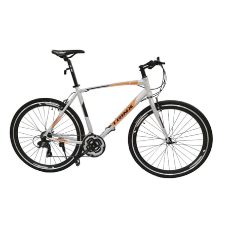 دراجة هوائية هجين هيكل المنيوم - مقاس 27 -21 سرعة