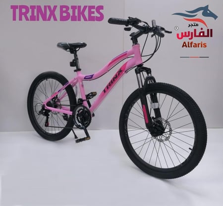 دراجة جبلي - هيكل المنيوم - مقاس 24 -21 سرعة