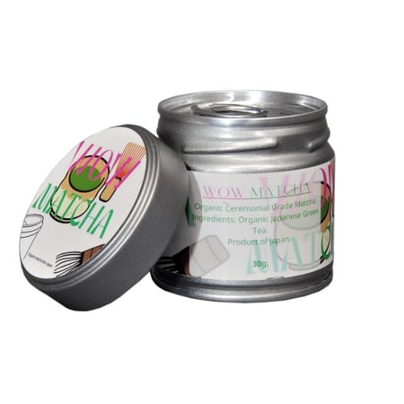 ماتشا عضوية احتفالية فاخرة 30g ORGANIC MATCHA PREMIUM CEREMONIAL GRADE.
