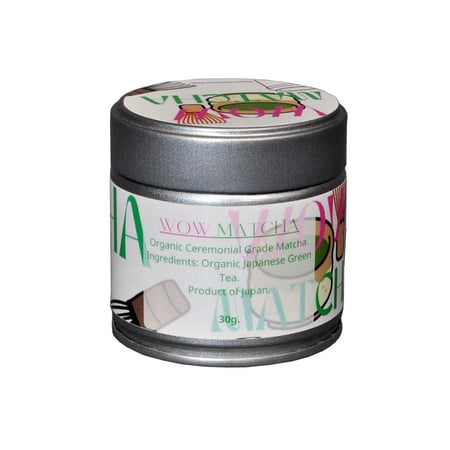 ماتشا عضوية احتفالية فاخرة 30g ORGANIC MATCHA PREMIUM CEREMONIAL GRADE.