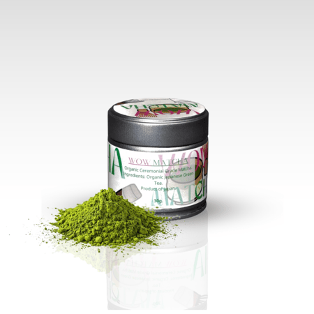 ماتشا عضوية احتفالية فاخرة 30g ORGANIC MATCHA PREMIUM CEREMONIAL GRADE.