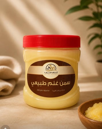 سمن غنم طبيعي
