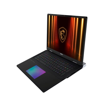 لابتوب ام اس اي (9S7-182421-093) Titan 18 HX AI A2XWJG جيفورس RTX 5090 المعالج الترا 9, الرامات 64GB (32GBx2) جيجا, 6 تيرا SSD, ويندوز 11 برو