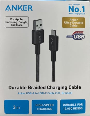 كابلANKERتايب سي _USB 1M
