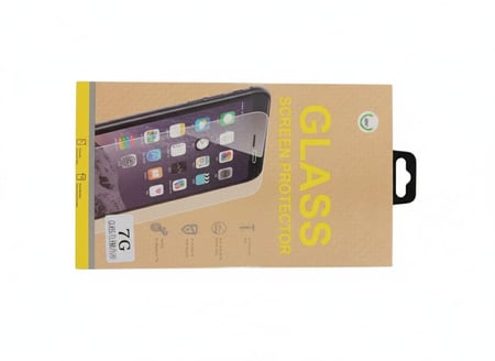 شاشة حماية زجاجية 1x2 لهاتف ايفون 7G/7S-8G/8S من جلاس شفاف
