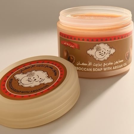 صابون بلدي بزيت الأركان المغربي