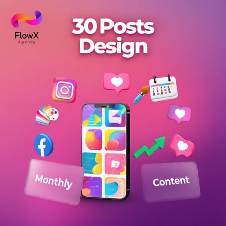 خدمة تصميم 30 بوست