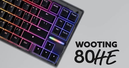 كيبورد ووتنق قوست - Wooting 80 HE Ghost Keyboard