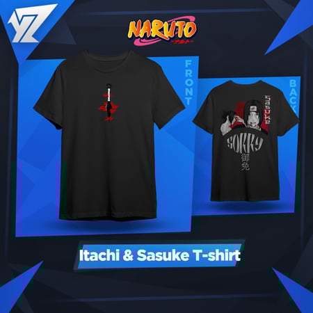 تي شيرت ايتاشي و ساسكي - Itach & Sasuke  T-shirt