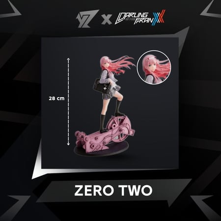 مجسم زيرو تو - Zero Two Figure