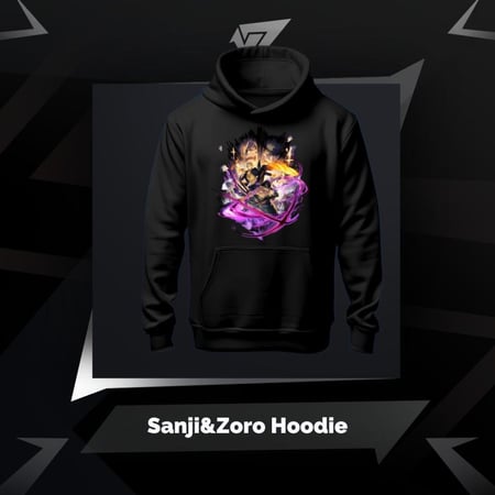 هودي زورو و سانجي - Zoro & Sanji Hoodie