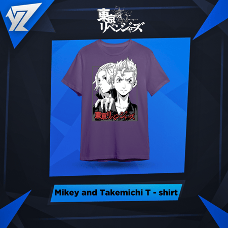 تي شيرت مايكي و تاكيميشي - Mikey & Takemichi T-shirt