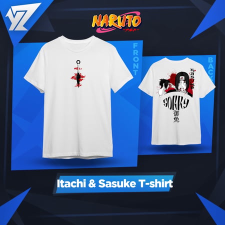 تي شيرت ايتاشي و ساسكي - Itach & Sasuke  T-shirt