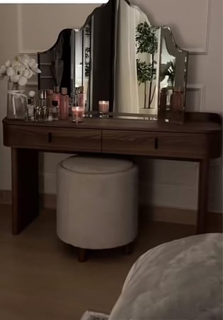 تفصيل تسريحه مع مرايه بمقاسات خاصه