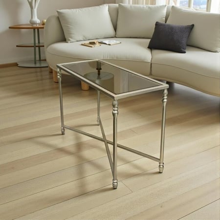 طاولة خدمة مستطيل لون شمباني