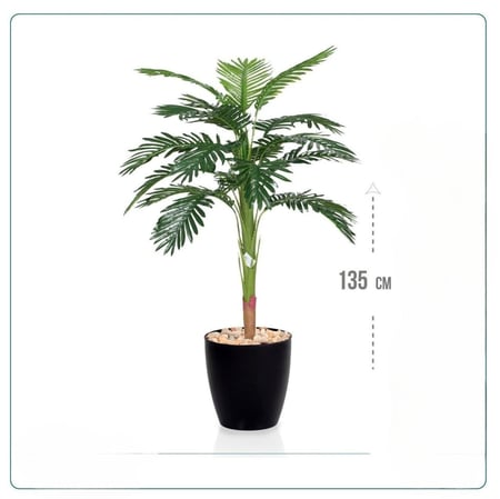 شجر صناعي سطل اسود-متجر الايادي المحترفة للاثاث