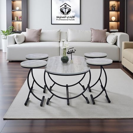 طقم طاولات خشب