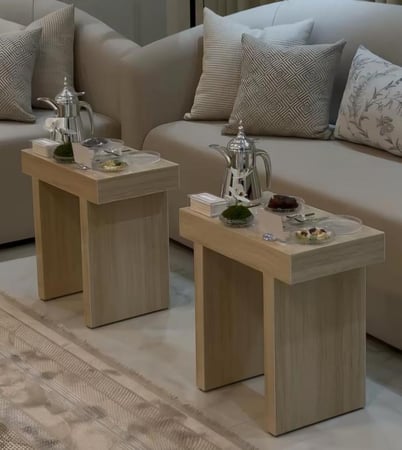 تفصيل طقم طاولات بديل رخام