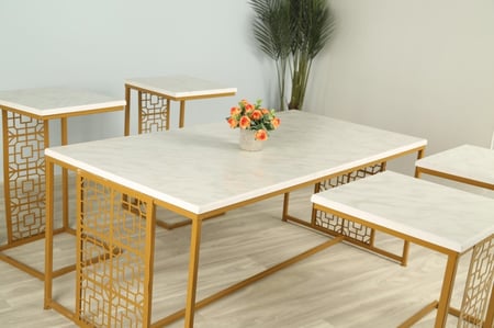 طقم طاوله ليزر مع الخدمات