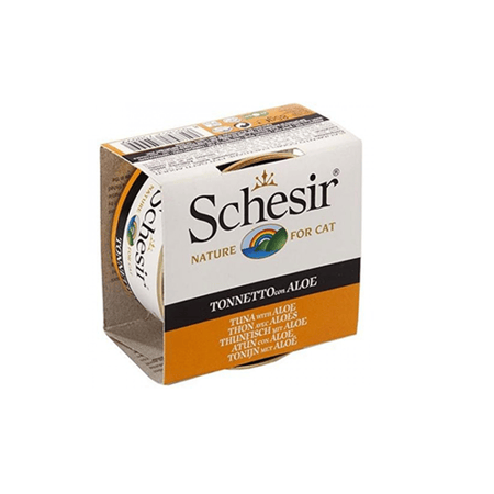 تونه شيزر للقطط مع نبات الصبار في الجيلي
