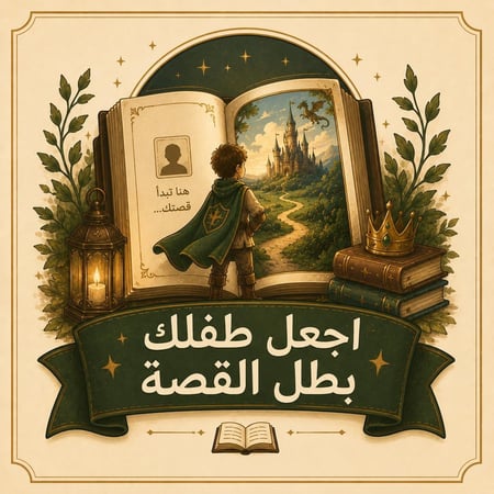 اجعل طفلك بطل القصة