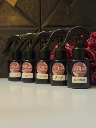 5 انواع رشوش  ( معطر ومثبت بخور )