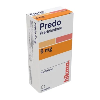 PREDNISOLONE 5 MG 30 TAB