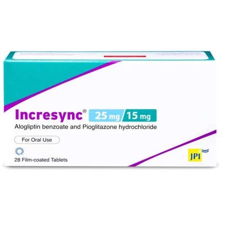 INCRESYNC 25/15 MG