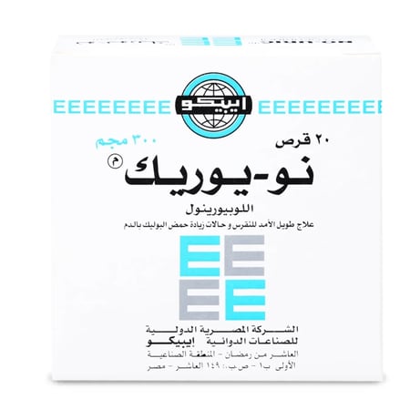 NO-URIC 300 MG 20 TAB