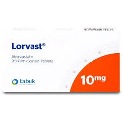 LORVAST 10 MG 30 TAB