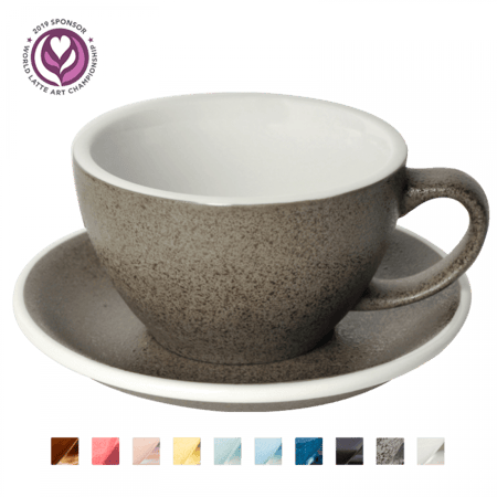 كوب لاتيه مع الصحن 300 مل - جرانيت - لوفراومكس