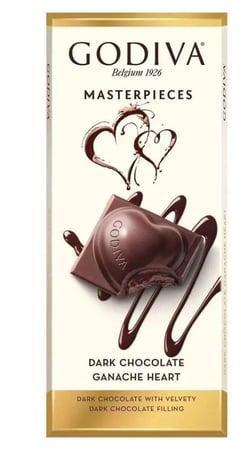 جوديفا تاب دارك/كرمل /بندق 88 جم | Godiva Dark / Caramel / Hazelnut 88gm