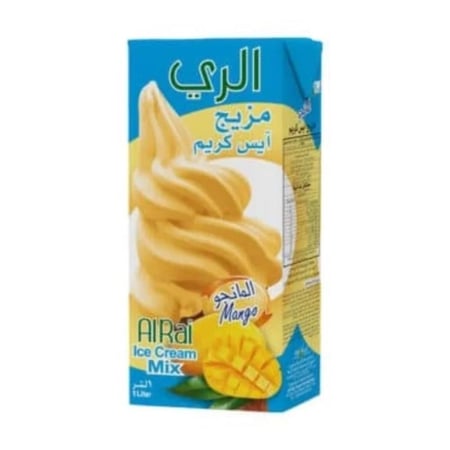 مزيج ايس كريم مانجو الري 1 لتر | Alri Mango Soft Mix Ice Cream 1L