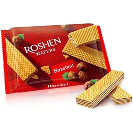ويفر روشن شوكولاتة/حليب/بندق 72 جم | Roshen Wafer Chocolate/Milk/Hazelnut 72gm